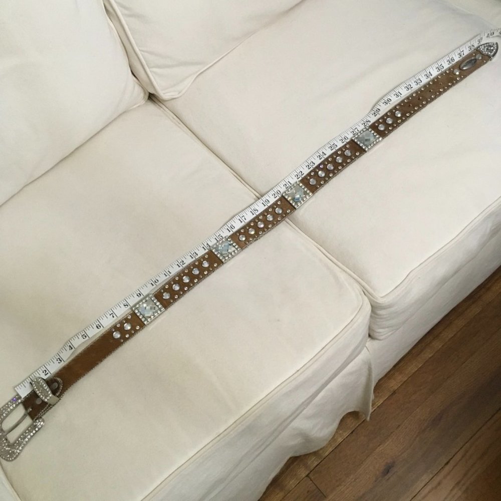 W.B. Atlas TM Jeweled and Pony Hair Belt - Picture 12 of 12